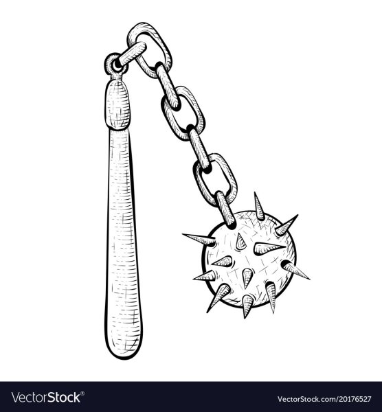 Булава раскраска для детей