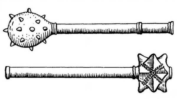 Булава Шестопер древней Руси 11 век
