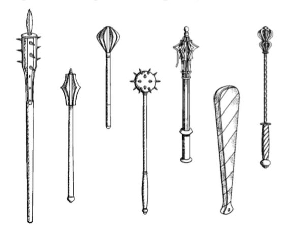 Булава оружие средневековья