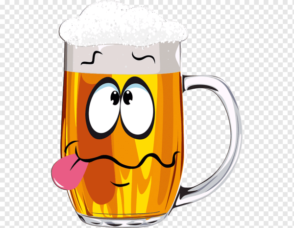 Кружка пива мультяшная