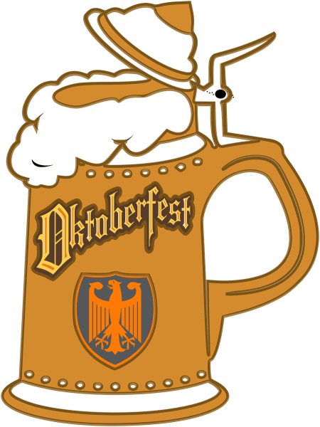 Немецкая пивная Кружка Октоберфест