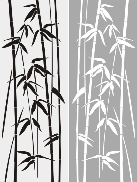 Камыши на прозрачном фоне