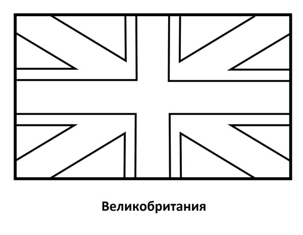 Флаг Британии для детей
