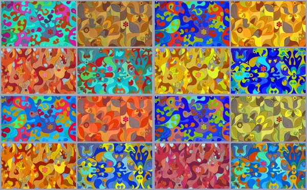 Комбинаторика в рисовании