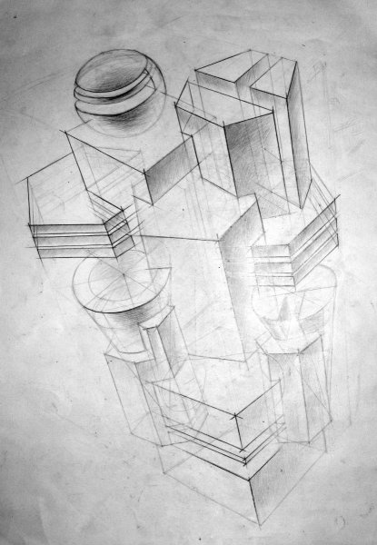 МАРХИ объемно пространственная композиция