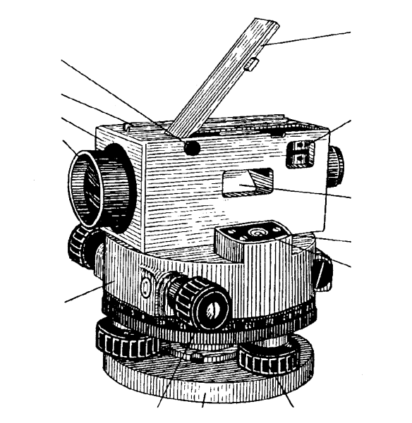 Цифровой нивелир чертеж