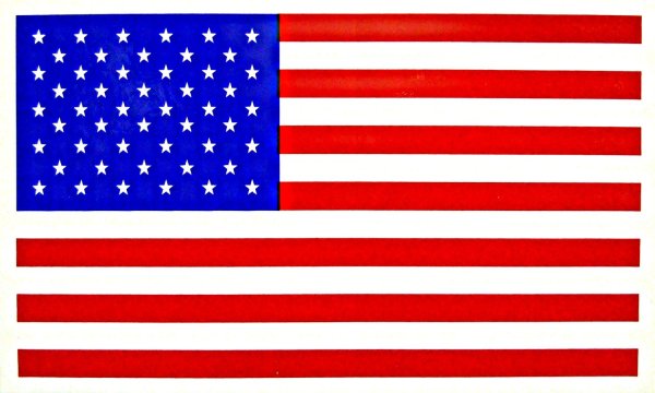 Пиксельный флаг США