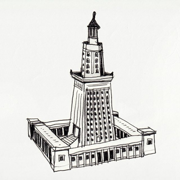 Фаросский Маяк в Александрии