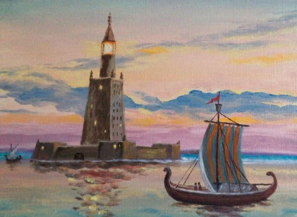 Фаросский Маяк в Александрии