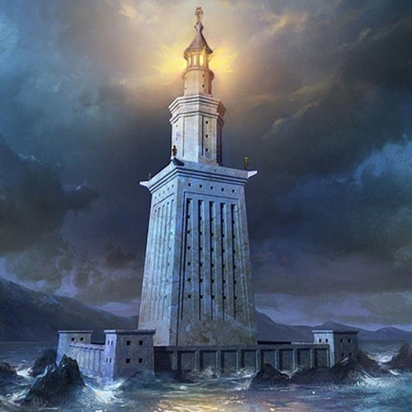 Александрийский Маяк набросок