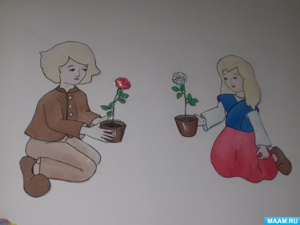 Кай и Герда рисунок