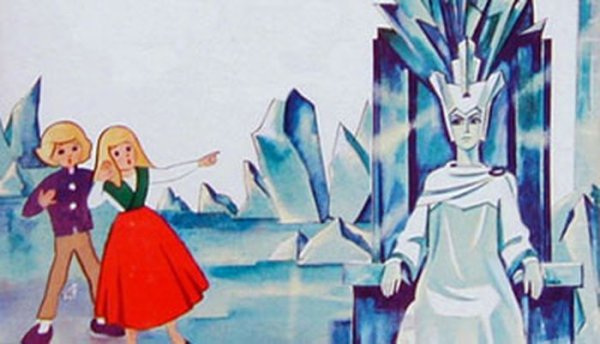 Герда раскраска Снежная Королева