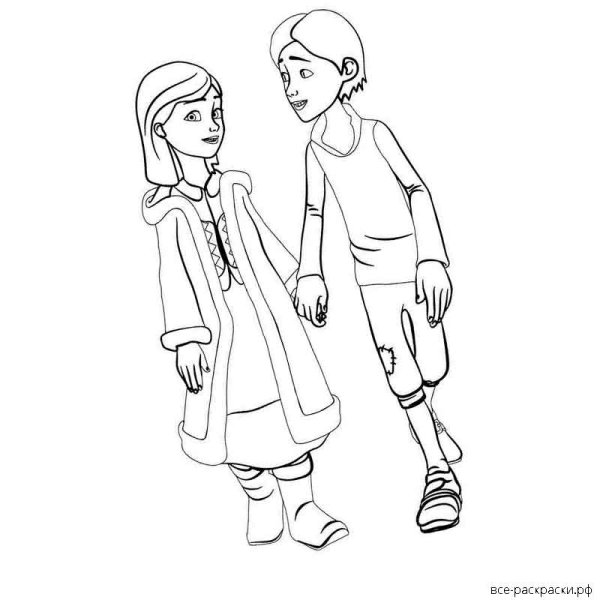 Рисунок про Герду