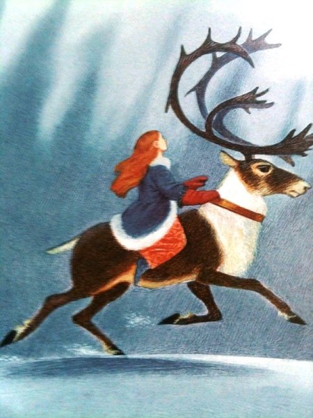 Снежная Королева Герда Снежная