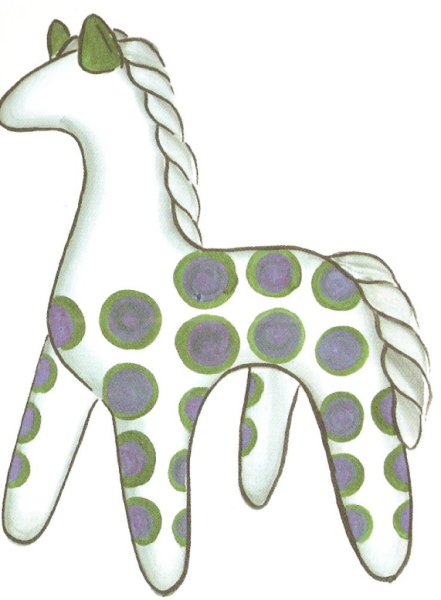 Дымковская лошадка Дымковская лошадка