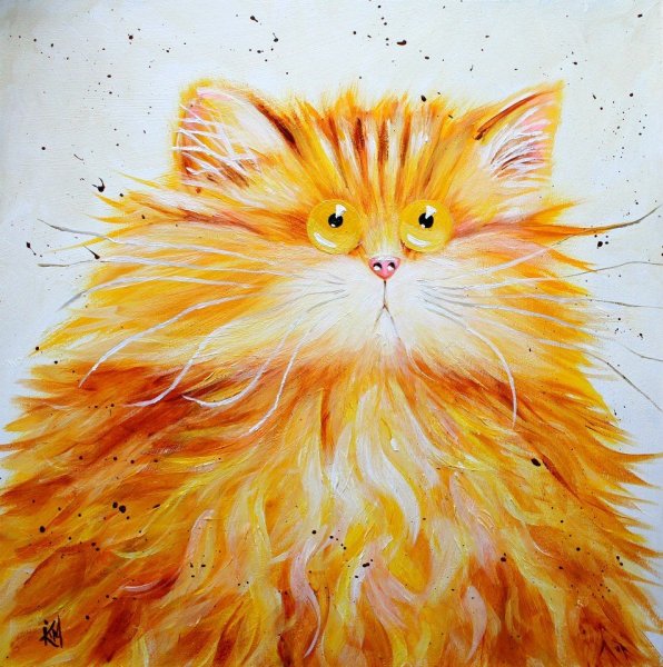 Ким Хаскинс рыжий кот