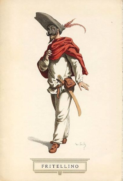 Труффальдино маска комедии дель арте