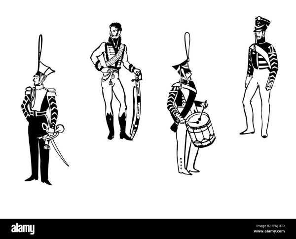 Форма гусара 1812 года