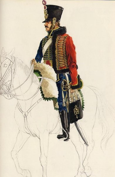 Барабанщик наполеоновской армии в 1812