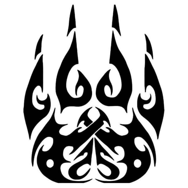 Символ Велеса медвежья лапа