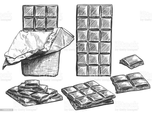 Шоколад иллюстрация