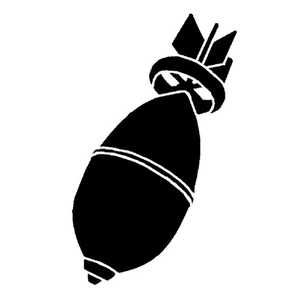 Нарисовать бомбу