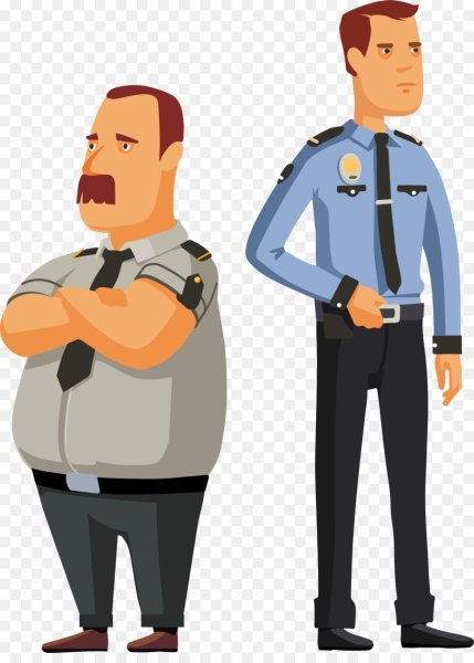 Нарисовать охранника