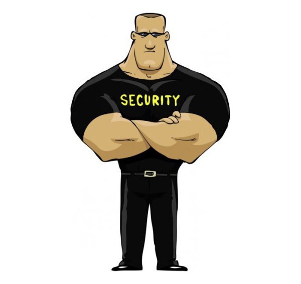 Крутой охранник