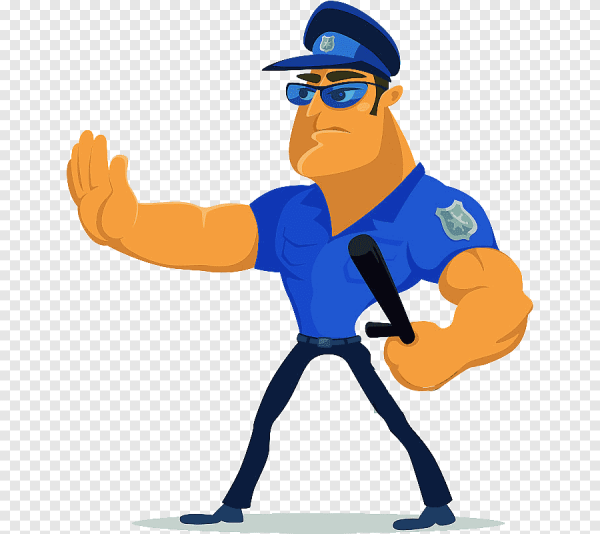 Полиция мультяшная