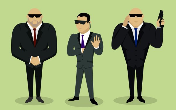 Телохранитель рисунок