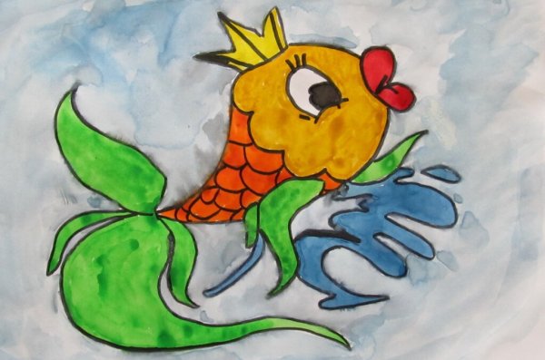 Рисунок на тему сказка