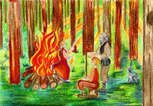 Павел Бажов Огневушка поскакушка