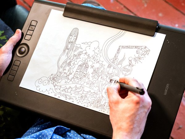 13 Дюймов Wacom Pro