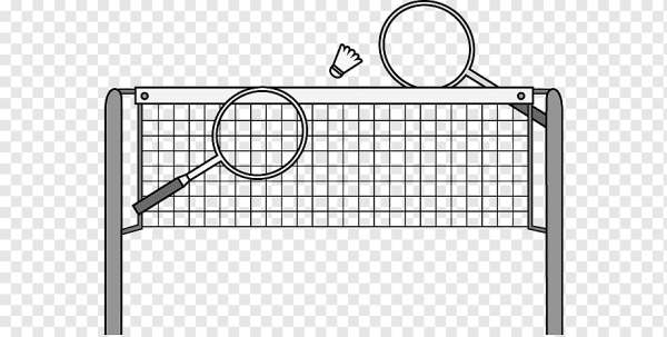 Нарисовать сетку для волейбола