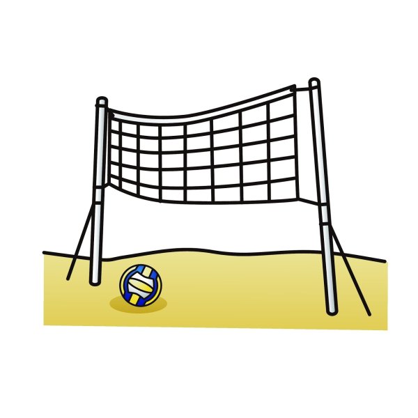 Волейбольная сетка нарисовать