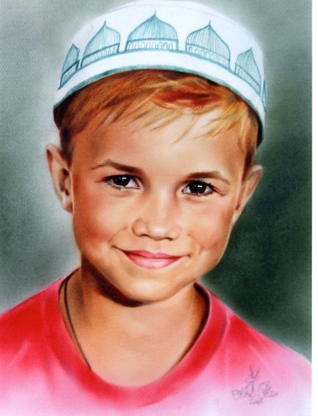 Эндрю Лумис детский портрет