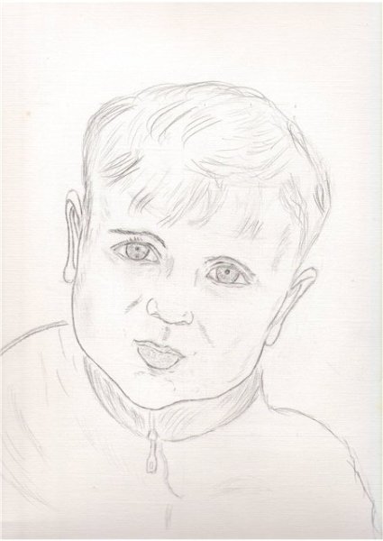 Графический портретный рисунок