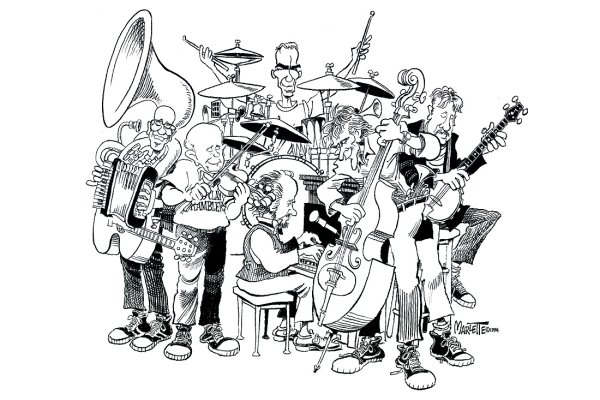 Нарисовать оркестр