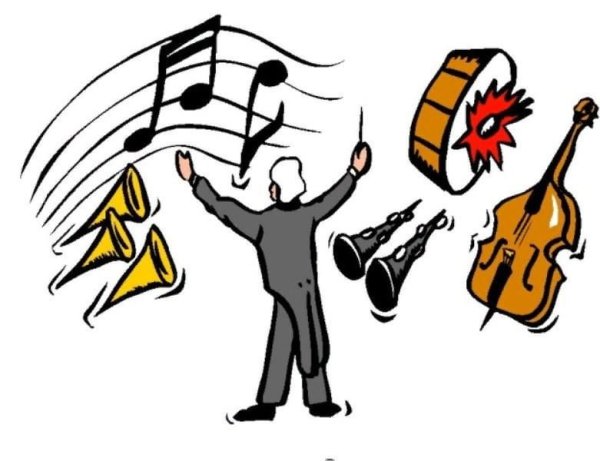 Оркестр силуэт