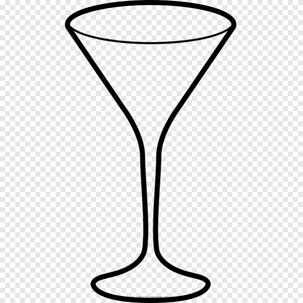 Бокал контур