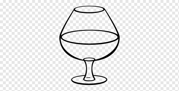 Фужеры для вина раскраска