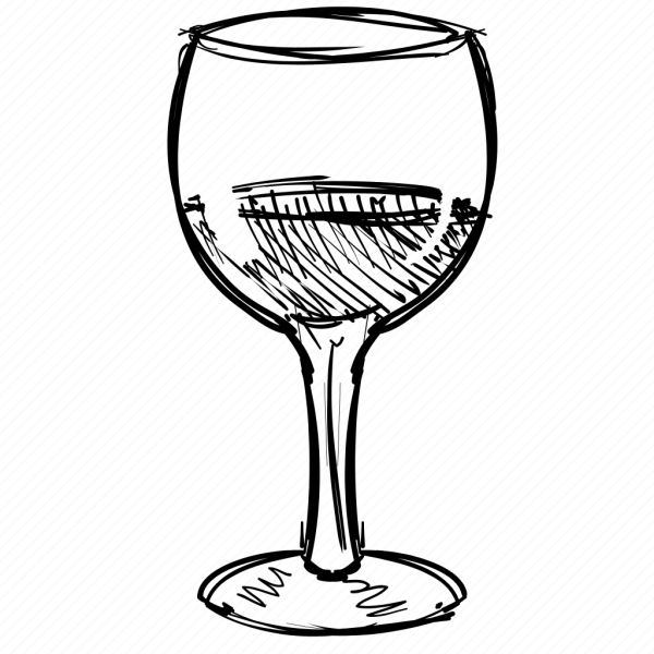 Рюмка эскиз