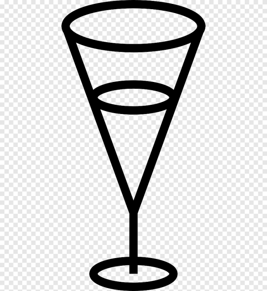 Рюмка нарисованная