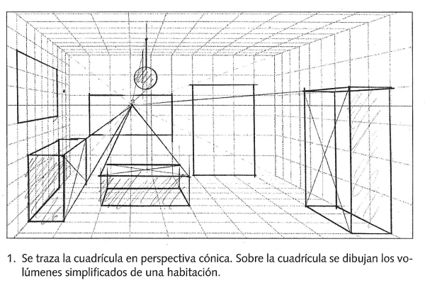 Фронтальная перспектива и угловая перспектива