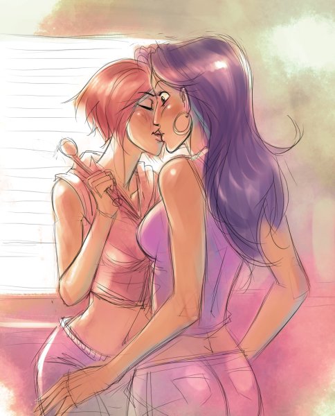 Накаченные девушки футанари