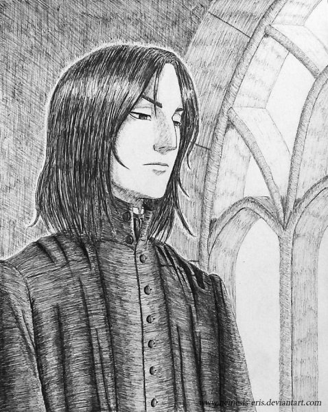 Северус Снейп зарисовки