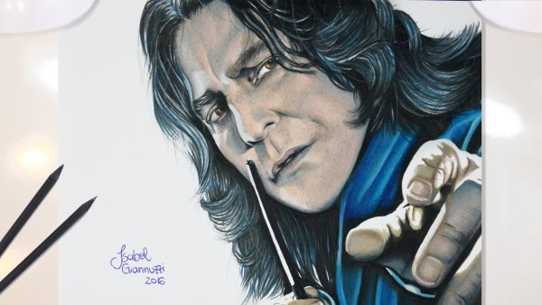 Северус Снейп иллюстрации к книгам