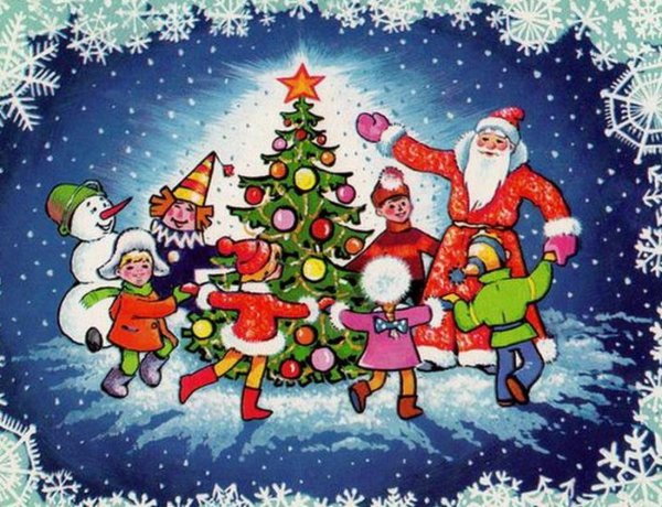 Новогодний праздник в детском саду