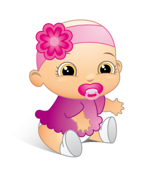 Малышка мультяшная