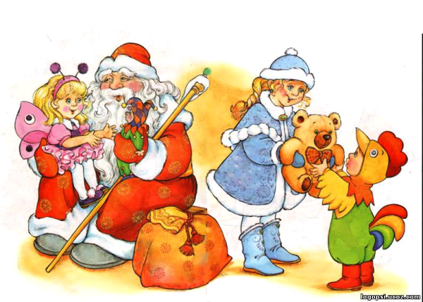 Сюжетная картина новый год